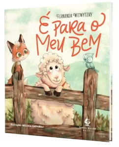 Ovelha na cerca com raposa