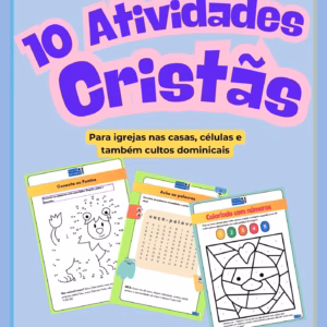 10 Atividades Cristãs para Culto Infantil – Ebook