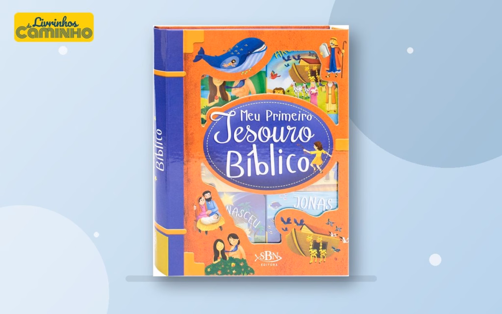 Capa do livro Meu primeiro tesouro bíblico (Todolivro (selo SBN))