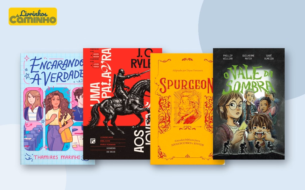 Capas de livros cristãos para adolescentes